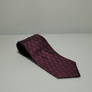 Bert Pulitzer Made Is USA Imported Silk Multicolor Tie